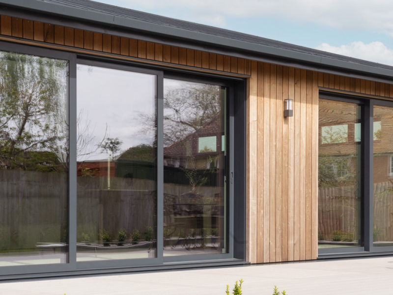 Aluminium Slimline Sliding Doors