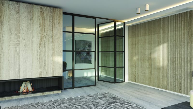 internal screen and door
