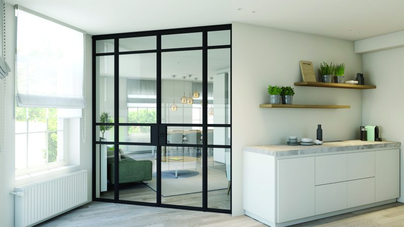 Aluminium Crittall doors