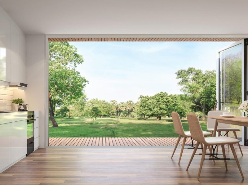 external aluminium bifold doors