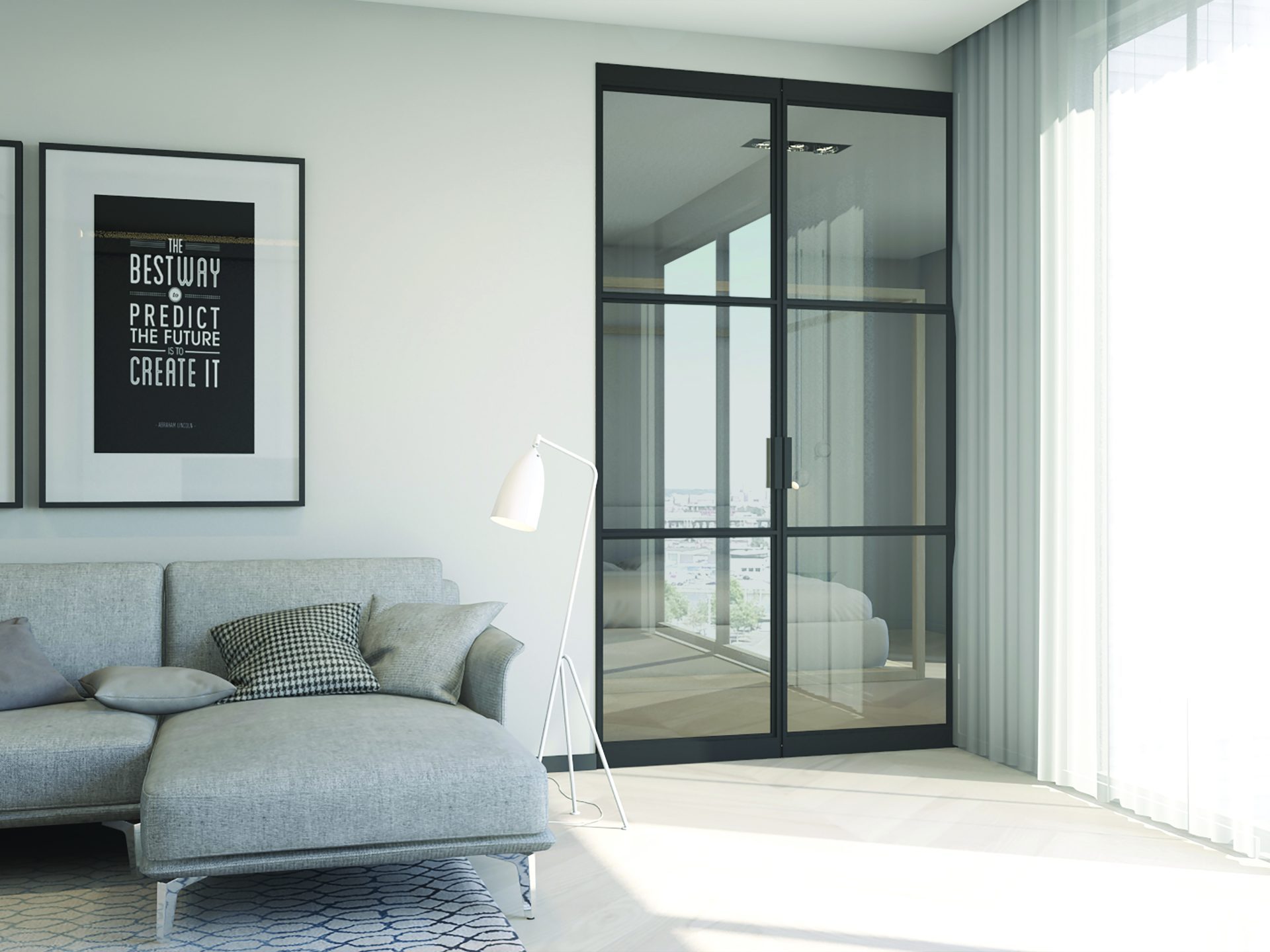 Creating a Flexible, Festive Space this December with Aluminium Internal Doors & Screens