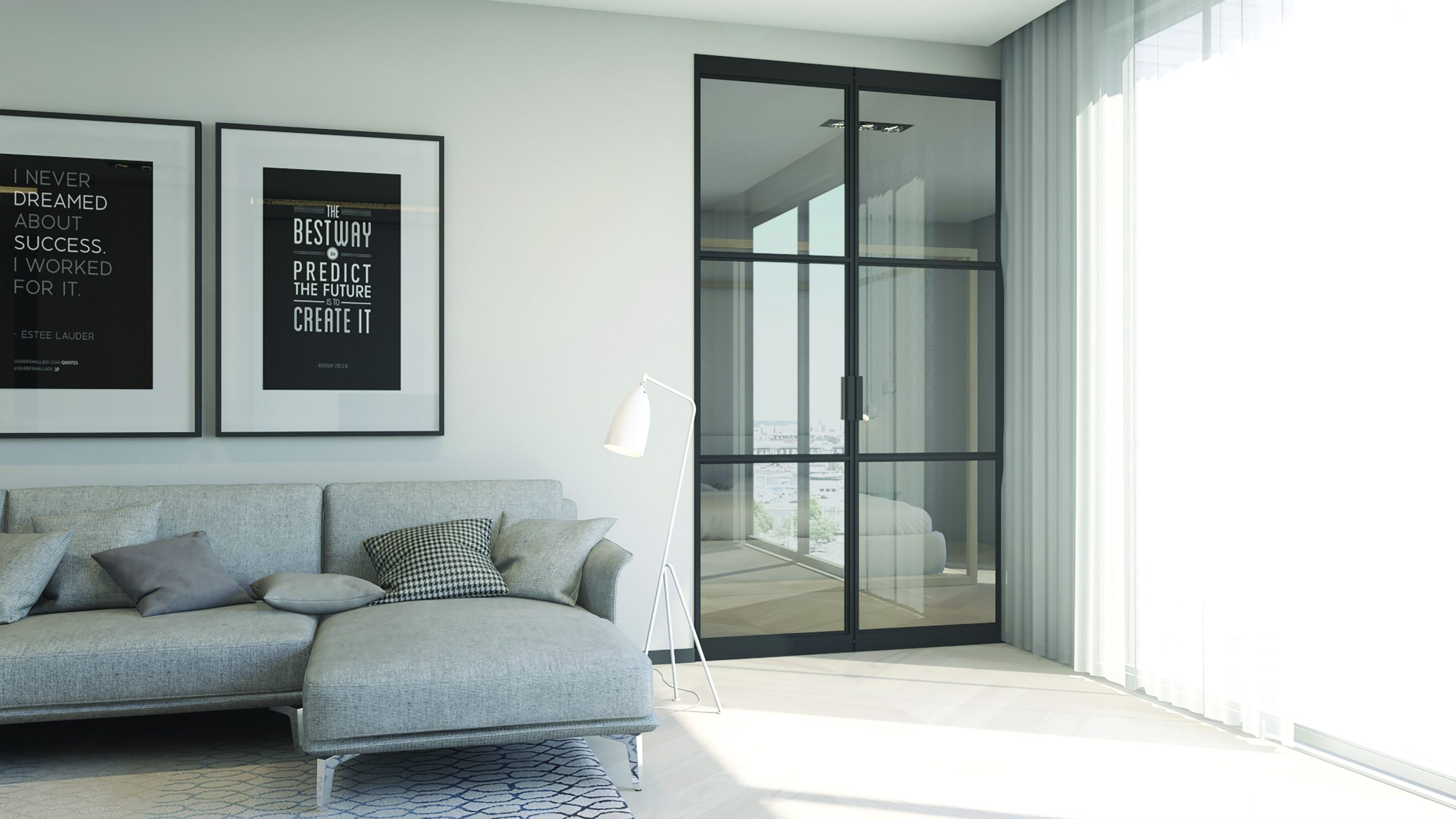 Creating a Flexible, Festive Space this December with Aluminium Internal Doors & Screens