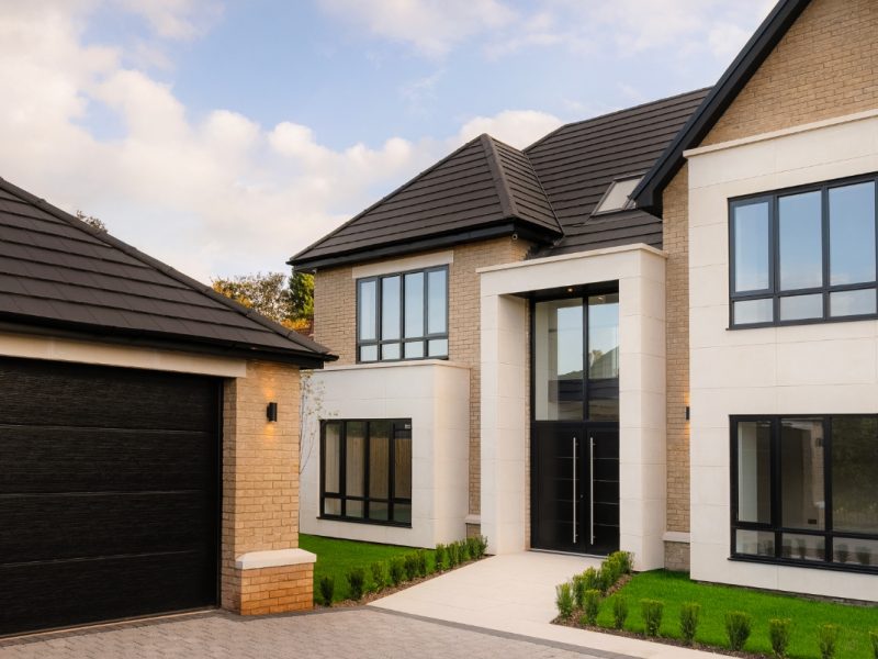 aluminium front door prices